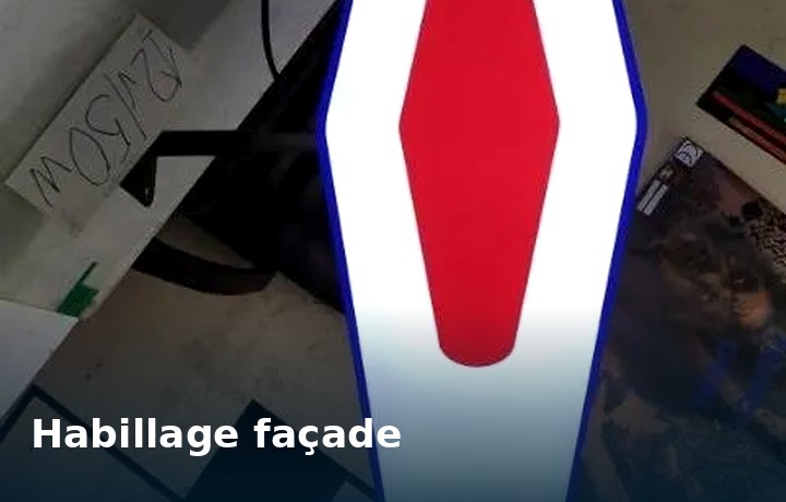 Habillage de façade / bandeau