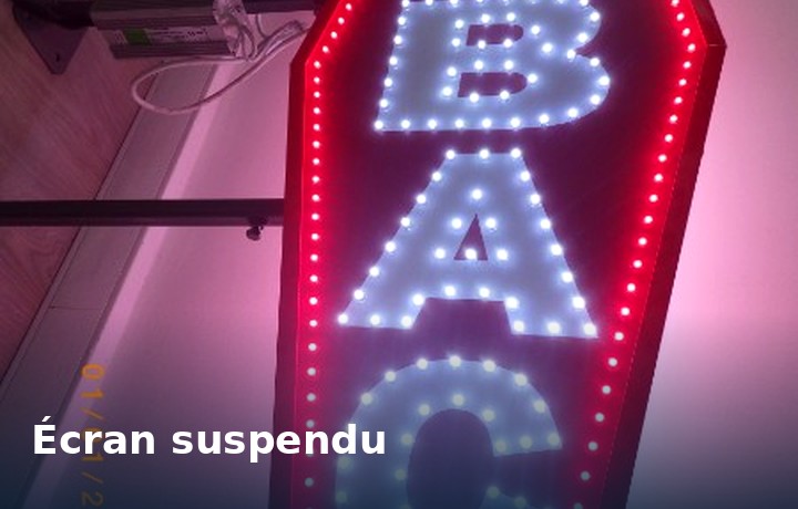 Solution LED transparente