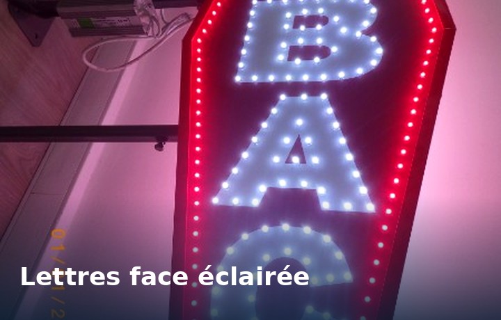 Lettres & enseignes TABAC