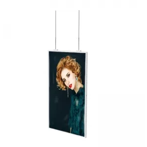SIGNALISATION NUMÉRIQUE DOUBLE FACE 49” SUPER MINCE