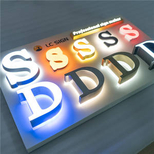 ENSEIGNE LUMINEUSE LETTRES BOÎTIERS LED ÉCLAIRAGE DIRECT 3D SUR MESURE