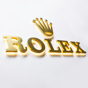 LETTRES 3D LED “ROLEX” ENSEIGNE LUMINEUSE 40CM POUR COMMERCE