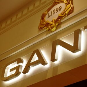 LETTRES 3D LED “GAN” ENSEIGNE LUMINEUSE 40CM POUR COMMERCE