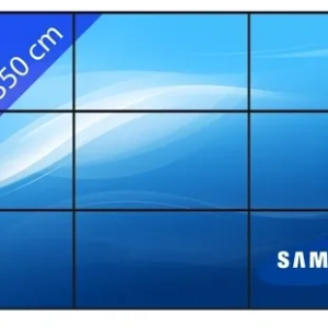 Mur Vidéo LCD 4K, Écran Géant très haute définition 4K, 3x3, 9 Écrans de 46”