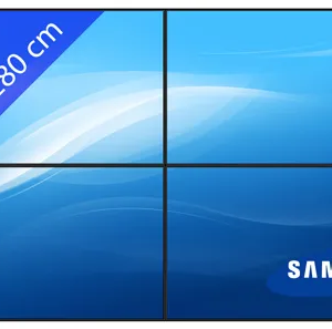Mur Vidéo LCD 4K, Ecran Geant tres haute definition 4K 2x2, 4 Ecrans de 46”