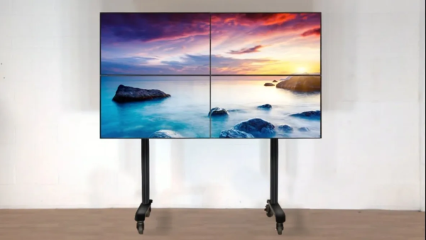 Mur Vidéo LCD 4K, Écran Géant très haute définition 4K 2x2, 4 Écrans de 65”