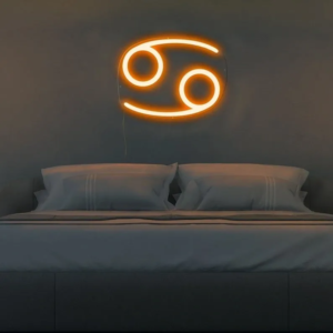 NÉON FLEX "SIGNE ZODIAQUE POISSON", ENSEIGNE LUMINEUSE PERSONNALISÉE, DE 50 À 225 CM