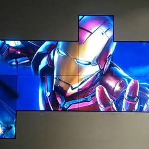 Mur Vidéo LCD 4K, Écran Géant très haute définition 4K, 4x4 16 Écrans de 86”