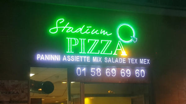 ENSEIGNE LUMINEUSE LED PIZZA 200X50CM À INSTALLER SANS EFFORT - Image 2