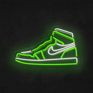 ENSEIGNE ARTISTIQUE “JORDAN” NÉON FLEX, DISPONIBLE EN TAILLES ET COULEURS PERSONNALISÉES