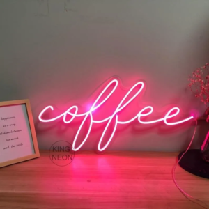 ENSEIGNE DÉCORATIVE NÉON FLEX "COFFEE" - DIFFÉRENTES DIMENSIONS AU CHOIX