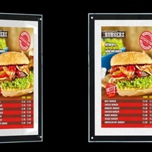 PANNEAU MENU LED ÉCLAIRÉ, TAILLE A0, 91.1×125.9 CM