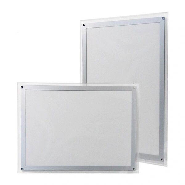 ENSEIGNE MAGASIN LUMINEUSE "PORTE AFFICHE VITRINE LED, TAILLE A2, 2 FACES, 49x66.4 cm - Image 2
