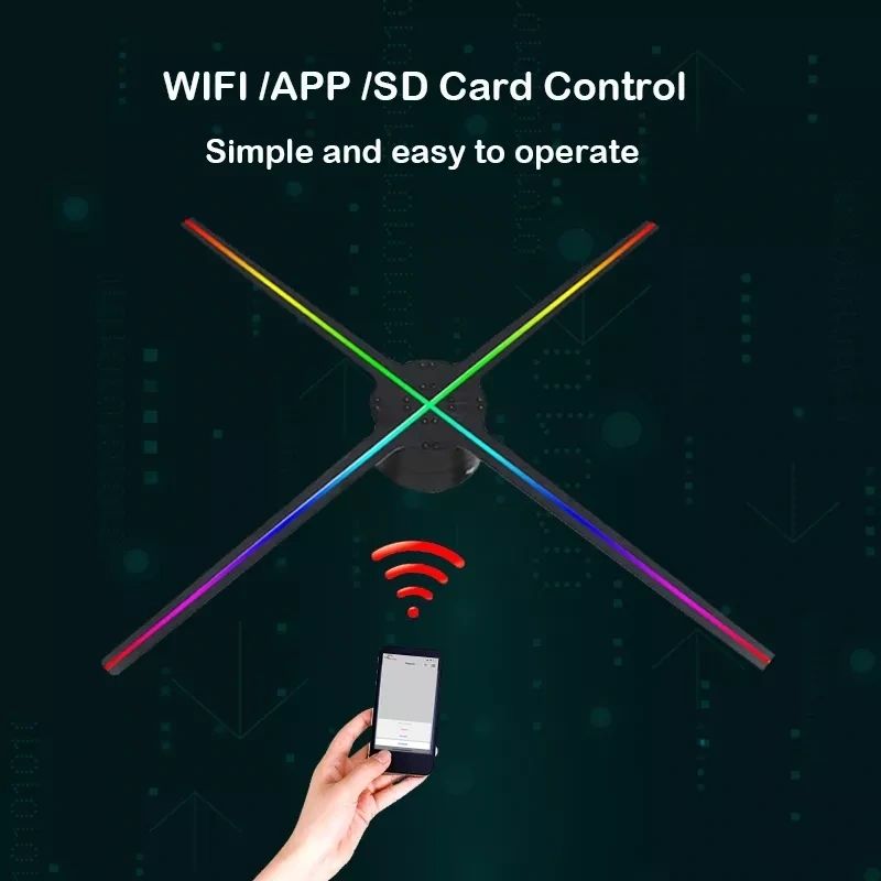 HOLOGRAMME LED FAN S6L (65CM) – CAPTIVEZ VOTRE AUDIENCE EN 3D – Image 4