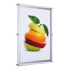 ENSEIGNE MAGASIN LUMINEUSE "ENSEIGNE MAGASIN LUMINEUSE "PORTE AFFICHE VITRINE LED, TAILLE A0, 2 FACES, 91.1x125.9 cm