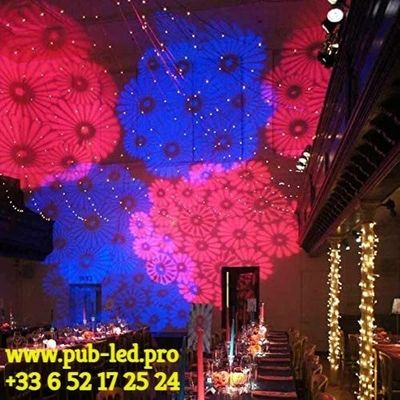 LUMINAIRE D’ENSEIGNE GOBO PUBLICITAIRE 150W ROTATIF LP150 POUR IMPACT MAXIMAL – Image 5