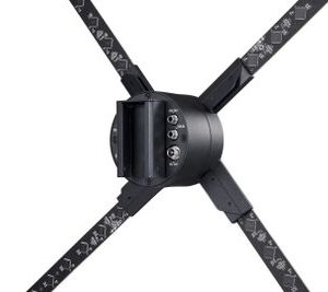 APPAREIL HOLOGRAMME LED FAN S10 (100CM) BLUETOOTH + TÉLÉCOMMANDE INCLUSE