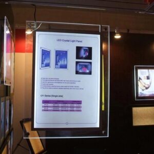 ENSEIGNE MAGASIN LUMINEUSE "PORTE AFFICHE VITRINE LED, TAILLE A1, 66.4x91.1 cm