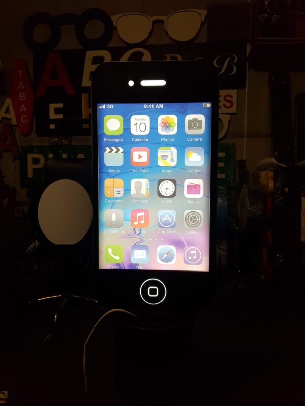 ENSEIGNE LUMINEUSE DOUBLE FACE EXTERNE LED “PHONE” 72X36X7CM